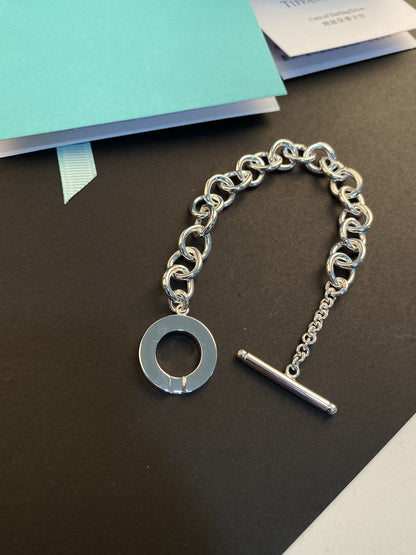 [Eterna Jewels]TOGGLE TAG BRACELET SILVER