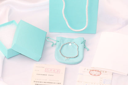 [Eterna Jewels]STERLING SILVER BOW BEAD BRACELET