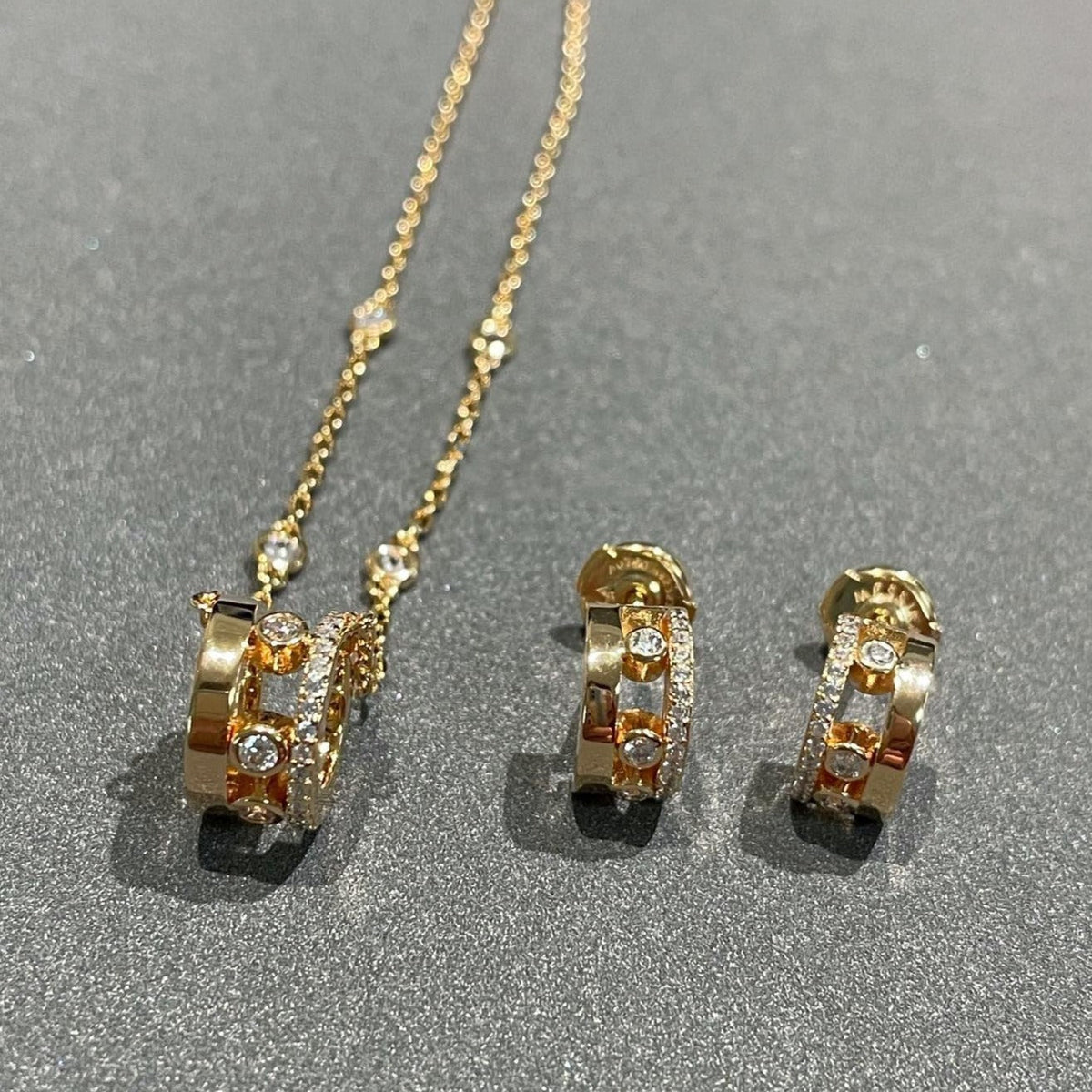 [Eterna Jewels]CHAIN MOVE ROMANE PEDAND NECKLACE