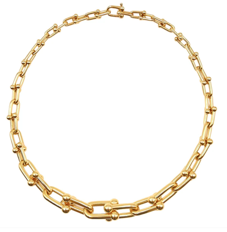[Eterna Jewels]HARDWEAR PINK GOLD CHOKER