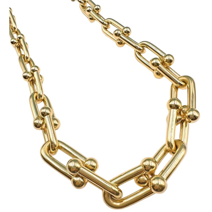 [Eterna Jewels]HARDWEAR PINK GOLD CHOKER