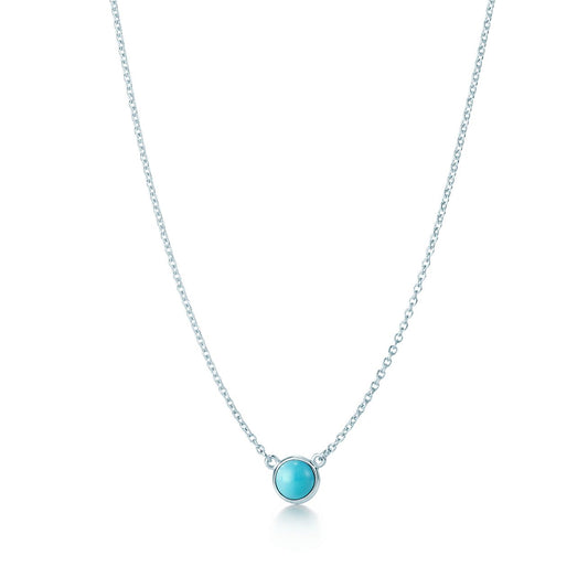 [Eterna Jewels]YARD TURQUOISE NECKLACE SILVER