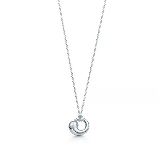 [Eterna Jewels]SNAIL PEDANT SILVER NECKLACE