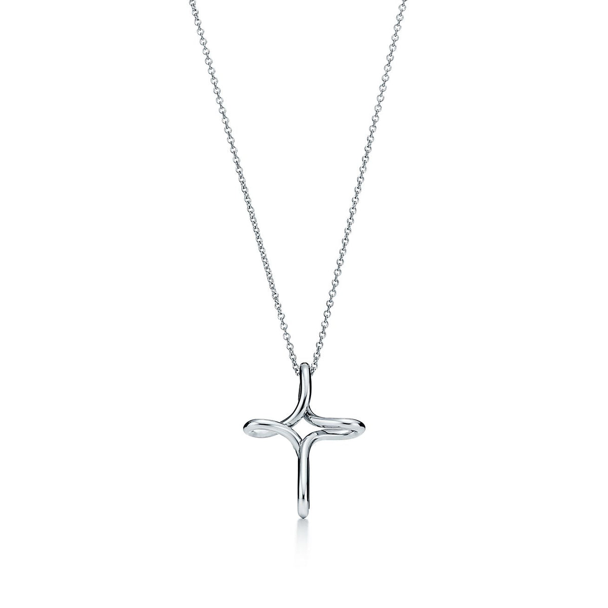 [Eterna Jewels]CROSS NECKLACE STERLING SILVER MATERIAL