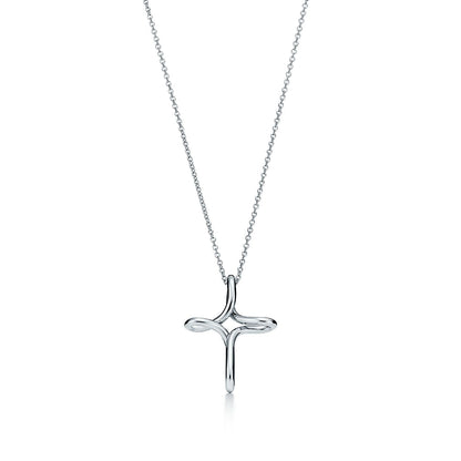 [Eterna Jewels]CROSS NECKLACE STERLING SILVER MATERIAL
