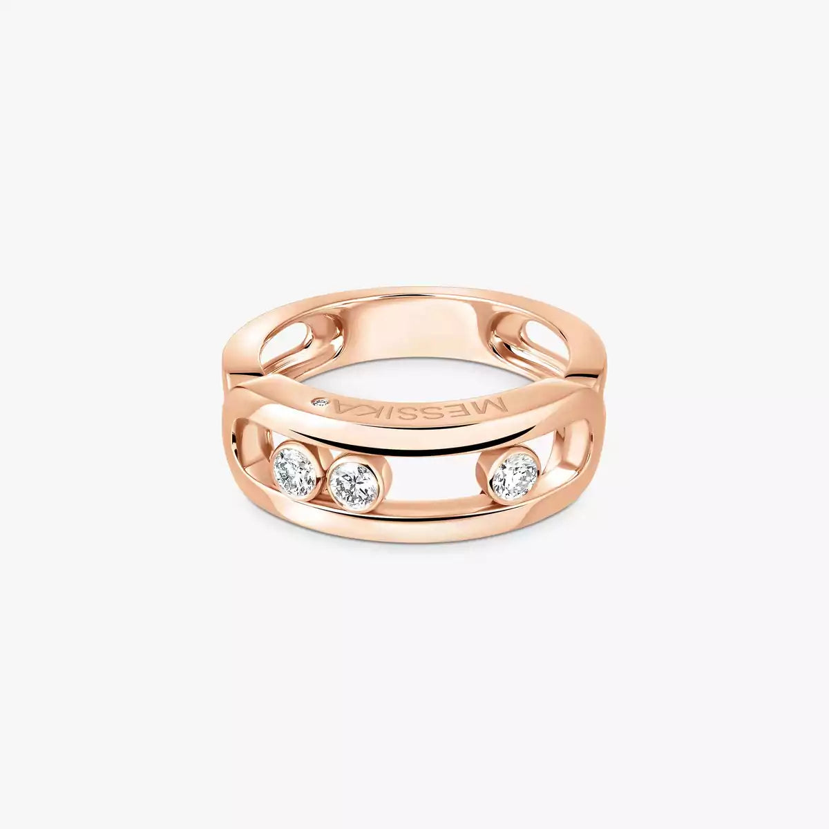 [Eterna Jewels] MoveGold Diamond Ring