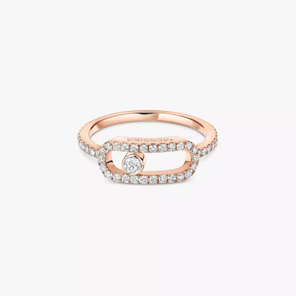 [Eterna Jewels]Move Uno Diamond Ring in Gold