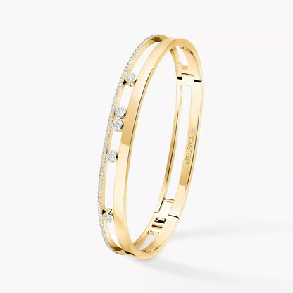 [Eterna Jewels]Move Romane Diamond Bangle Bracelet