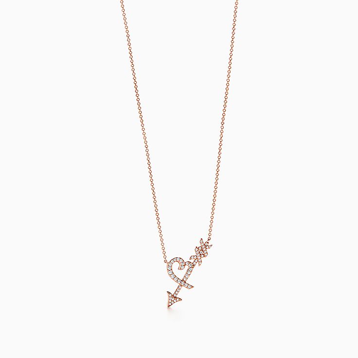 [Eterna Jewels]COLGANTE HEART & ARROW NECKLACE