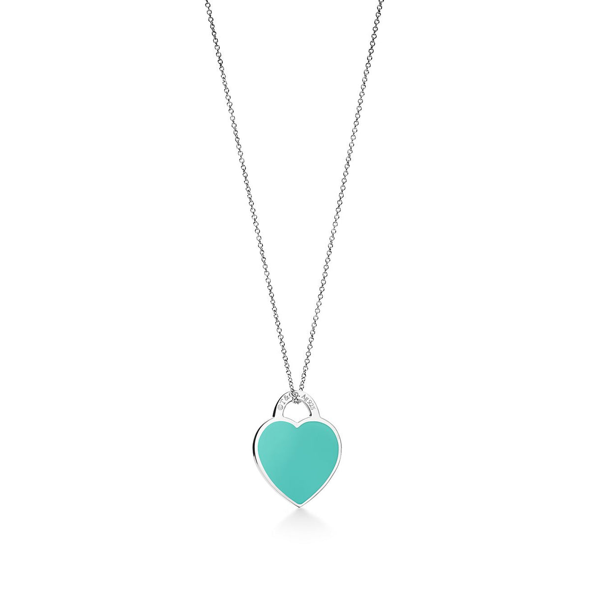 [Eterna Jewels]SMALL HEART TAG PENDANT STERLING SILVER