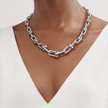 [Eterna Jewels]HARDWEAR SILVER CHOKER