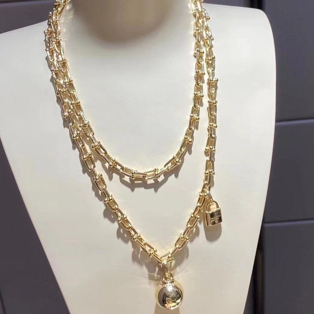 [Eterna Jewels]HARDWEAR WRAP NECKLACE