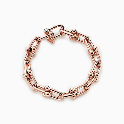 [Eterna Jewels]HARDWEAR BRACELET PINK GOLD AND SILVER
