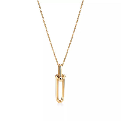 [Eterna Jewels]HARDWEAR GOLD DROP PEDANT NECKLACE
