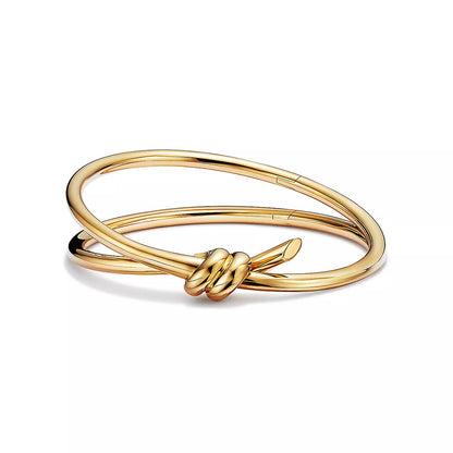 [Eterna Jewels]KNOT DOUBLE ROWS BRACELET