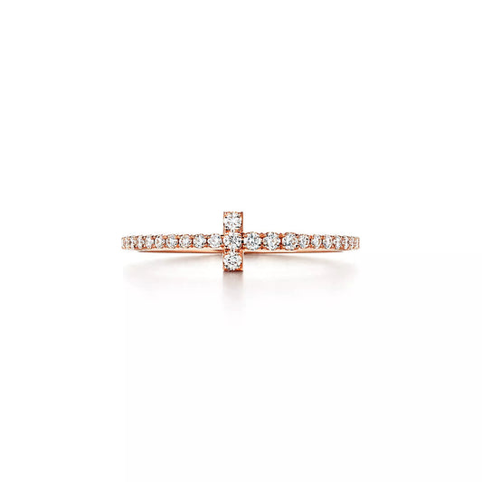 [Eterna Jewels]T RING DIAMOND PINK GOLD
