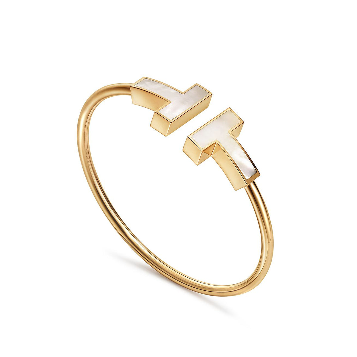 [Eterna Jewels]T WIDE MOP OPEN BRACELET