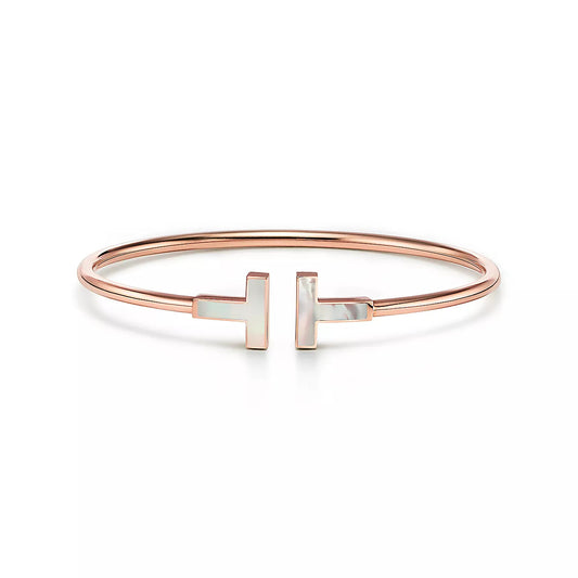 [Eterna Jewels]T BRACELET 1.8MM TURQUOISE PINK GOLD