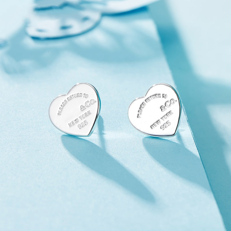 [Eterna Jewels]RETURN TO TIF LOVE SILVER EARRINGS