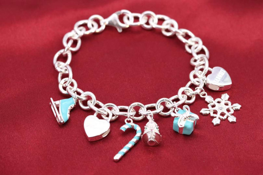 [Eterna Jewels]CHRISTMAS SILVER BRACELET