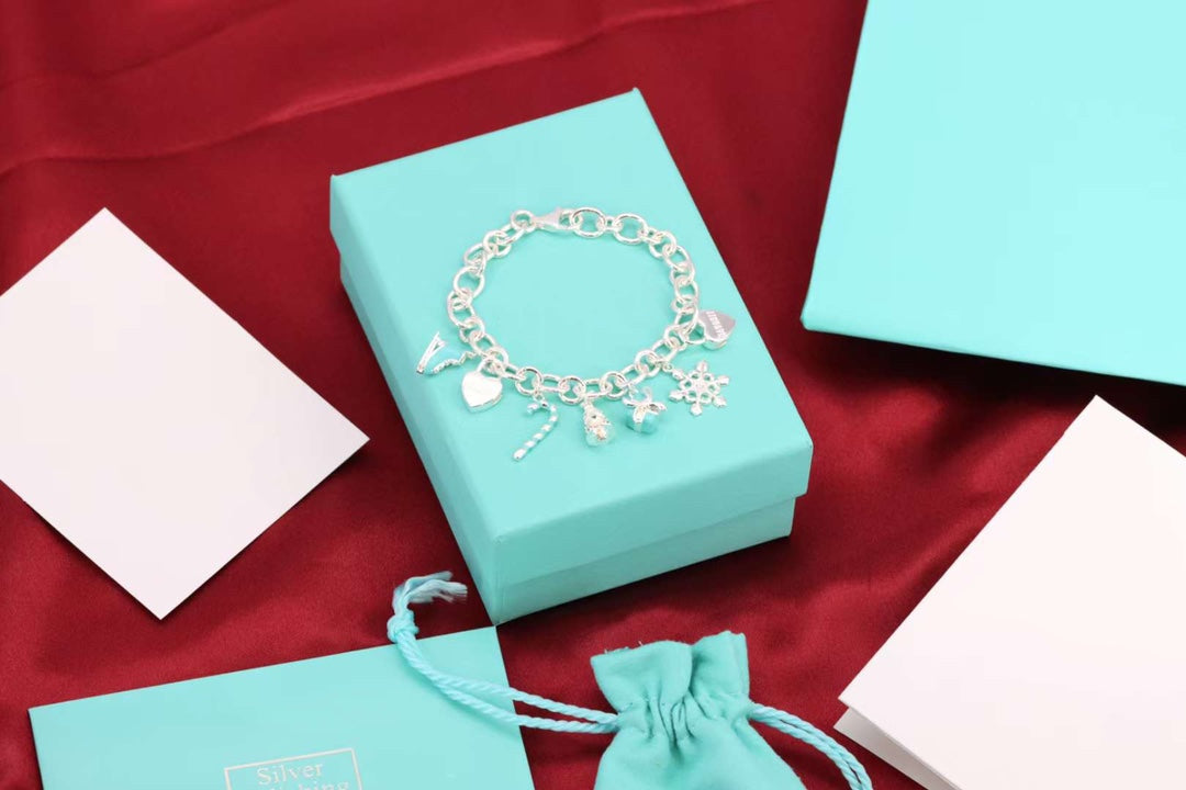 [Eterna Jewels]CHRISTMAS SILVER BRACELET