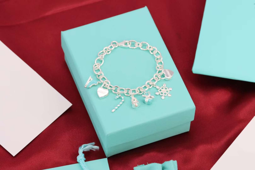 [Eterna Jewels]CHRISTMAS SILVER BRACELET