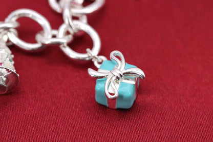 [Eterna Jewels]CHRISTMAS SILVER BRACELET