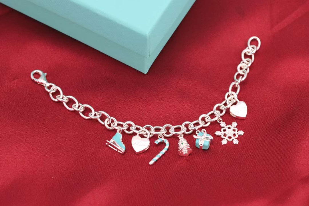 [Eterna Jewels]CHRISTMAS SILVER BRACELET
