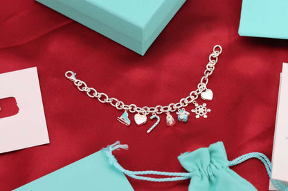 [Eterna Jewels]CHRISTMAS SILVER BRACELET