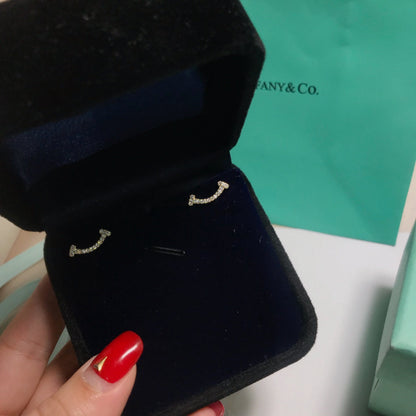 [Eterna Jewels]SMILE DIAMOND EARRINGS
