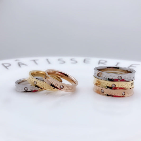 [Eterna Jewels]DOUBLE DIAMOND RING