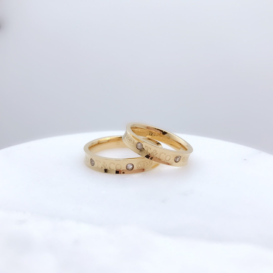 [Eterna Jewels]DOUBLE DIAMOND RING
