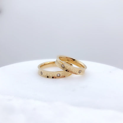 [Eterna Jewels]DOUBLE DIAMOND RING