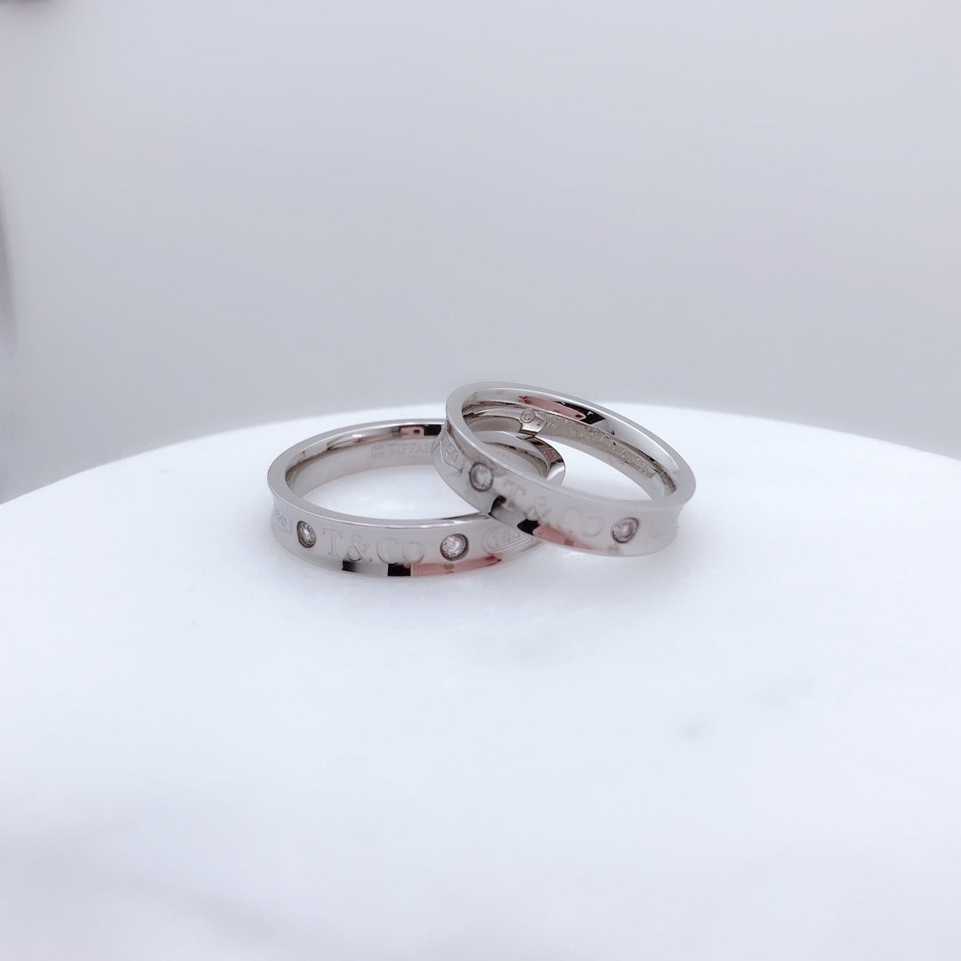 [Eterna Jewels]DOUBLE DIAMOND RING