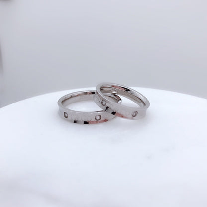 [Eterna Jewels]DOUBLE DIAMOND RING